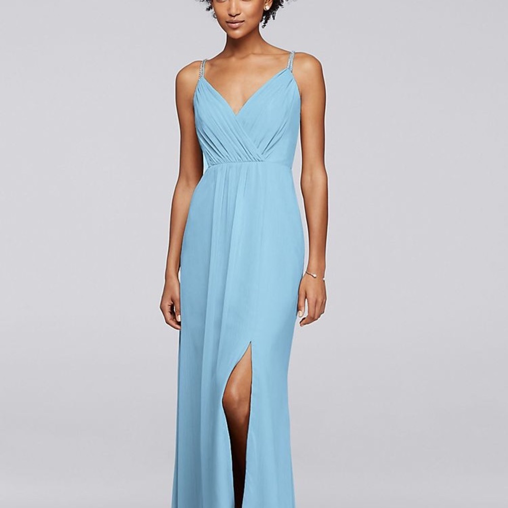 David's Bridal Capri Bridesmaid Dress